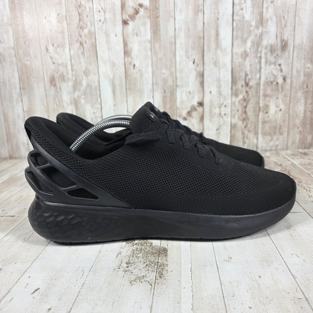 Kizik Athens Hands Free Black Sneakers Womens 12.5 Mens 11 DATHBK02-1D